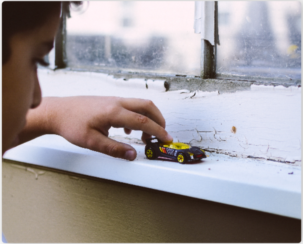 Lead-contaminated dust is created when lead-based paint in older homes chips, flakes and peels